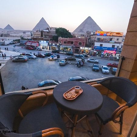Pyramids Island Bed & Breakfast Kafret el-Gabal Exterior foto