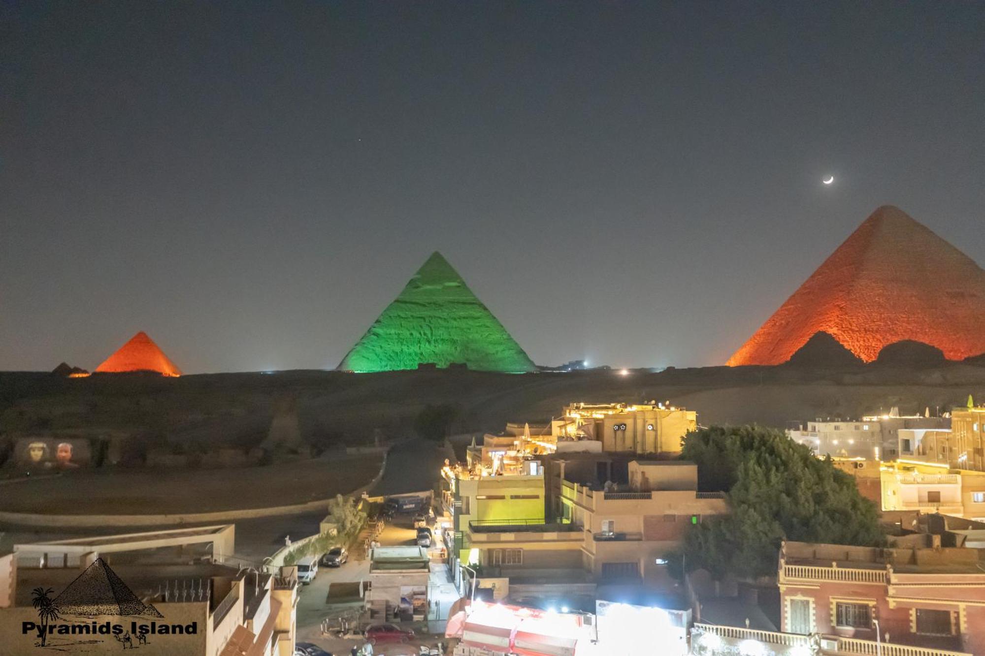 Pyramids Island Bed & Breakfast Kafret el-Gabal Exterior foto