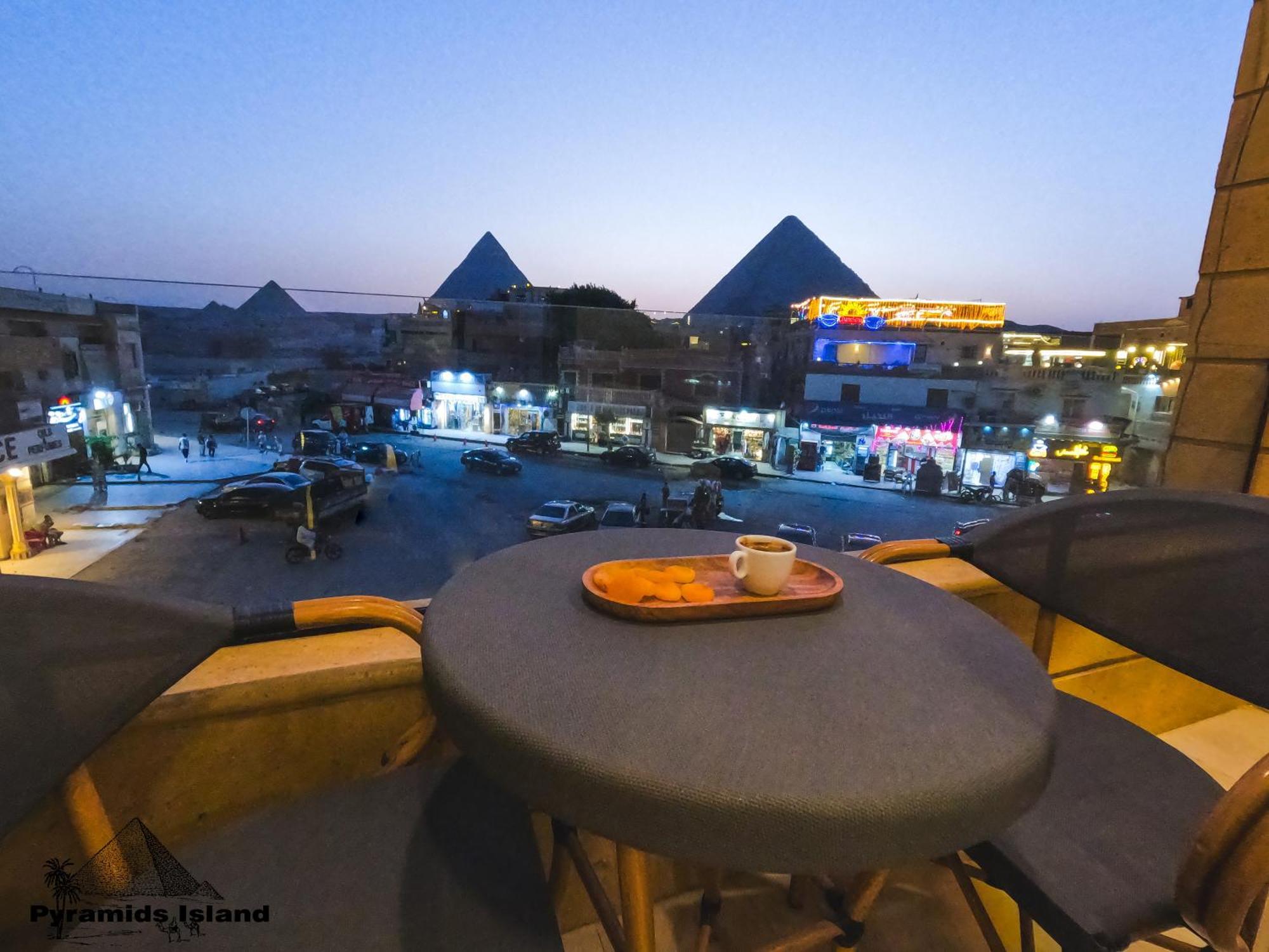 Pyramids Island Bed & Breakfast Kafret el-Gabal Exterior foto