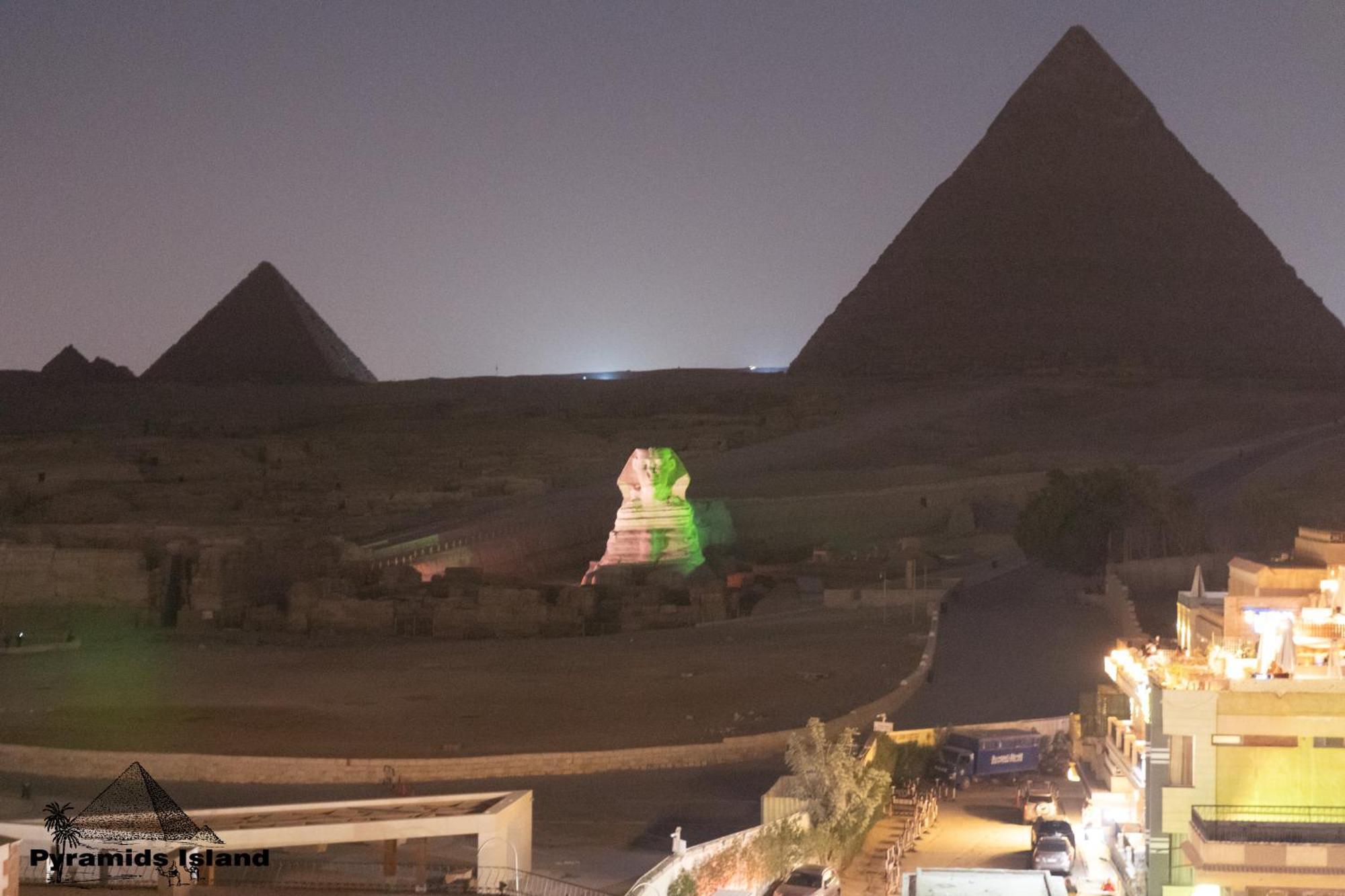Pyramids Island Bed & Breakfast Kafret el-Gabal Exterior foto