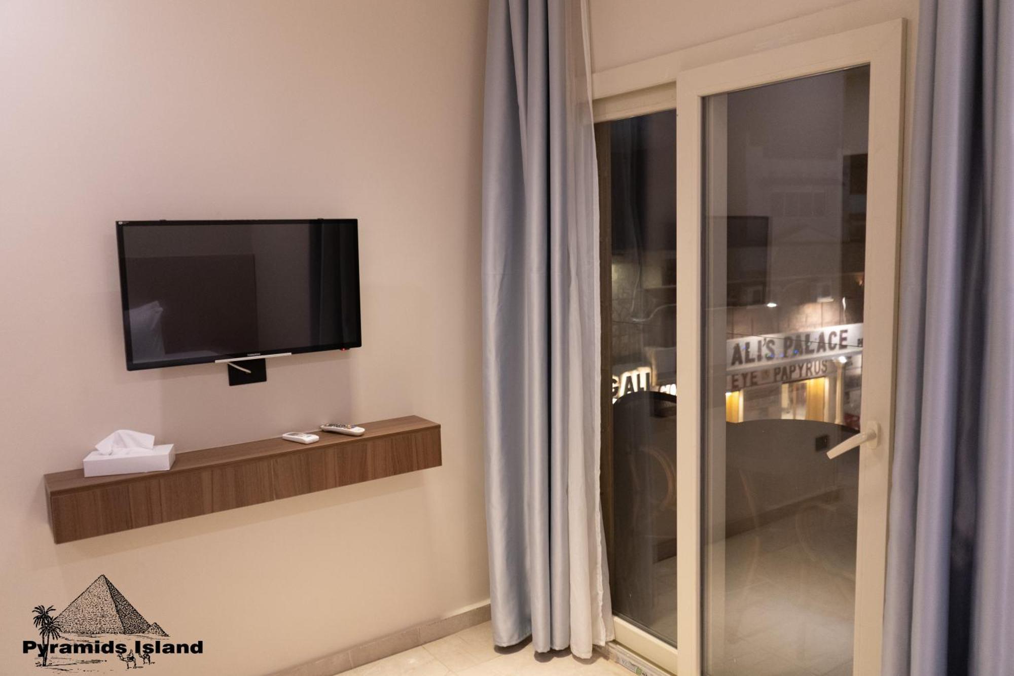 Pyramids Island Bed & Breakfast Kafret el-Gabal Exterior foto