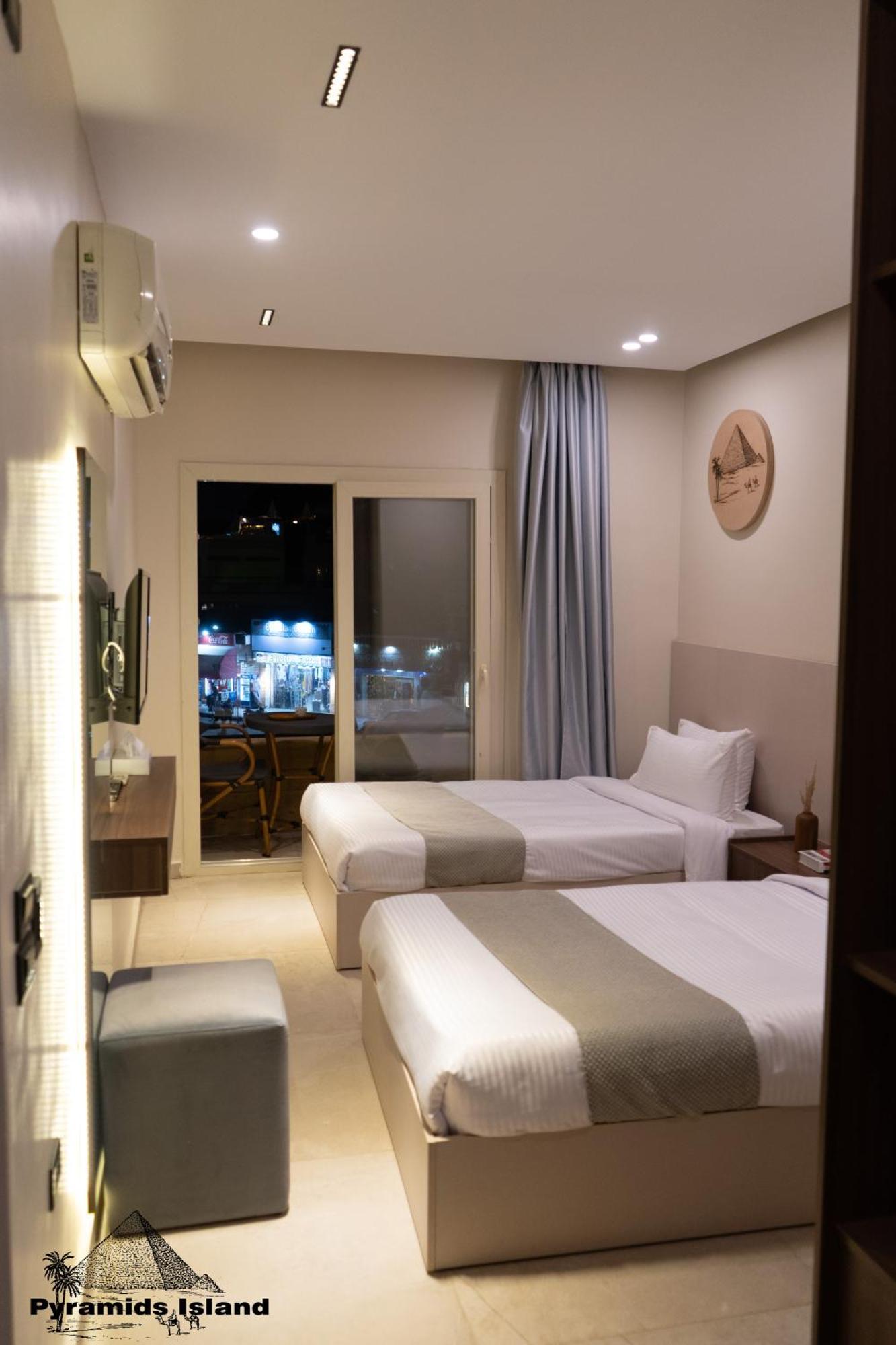 Pyramids Island Bed & Breakfast Kafret el-Gabal Exterior foto
