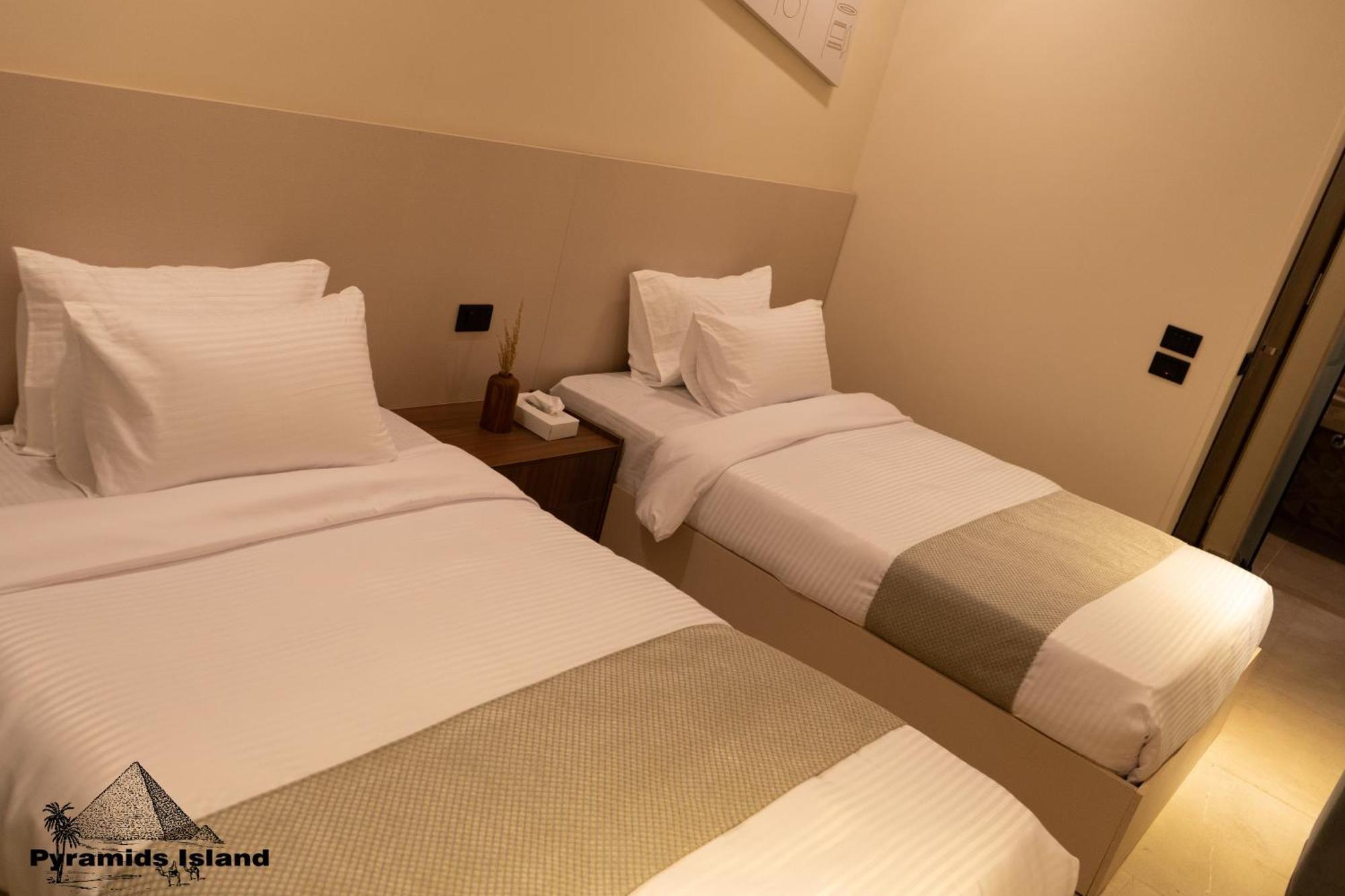 Pyramids Island Bed & Breakfast Kafret el-Gabal Exterior foto