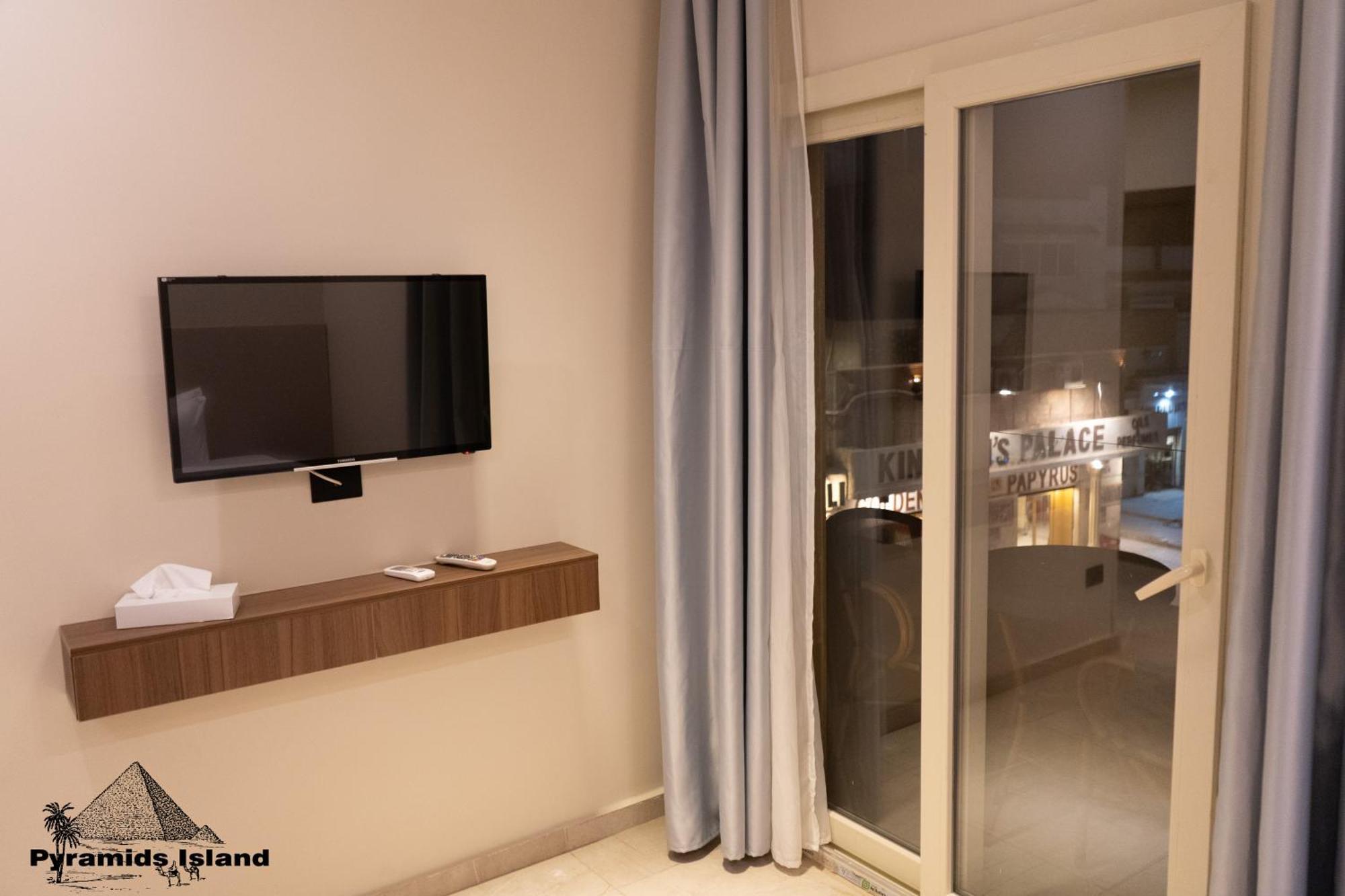 Pyramids Island Bed & Breakfast Kafret el-Gabal Exterior foto