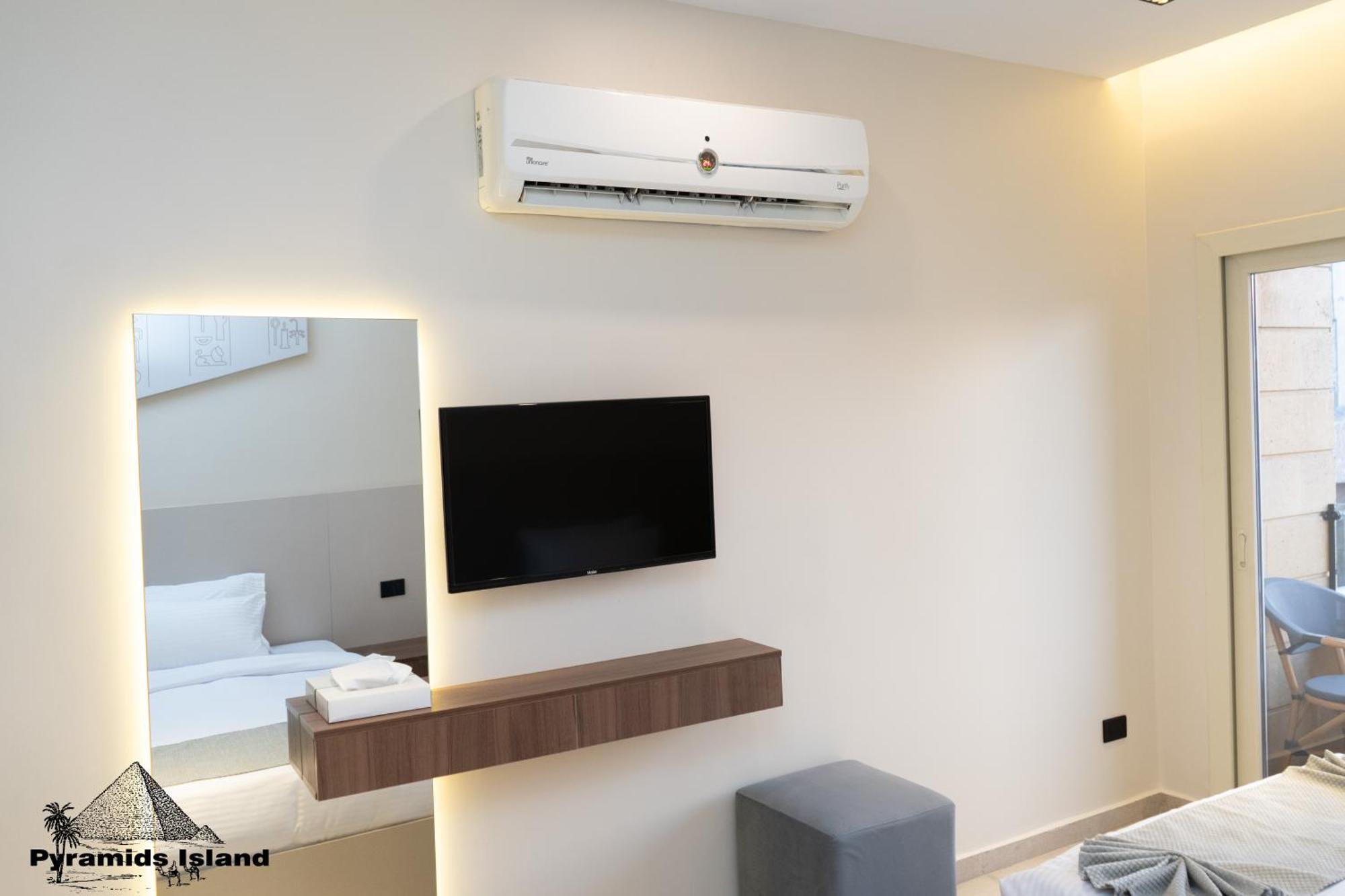 Pyramids Island Bed & Breakfast Kafret el-Gabal Exterior foto