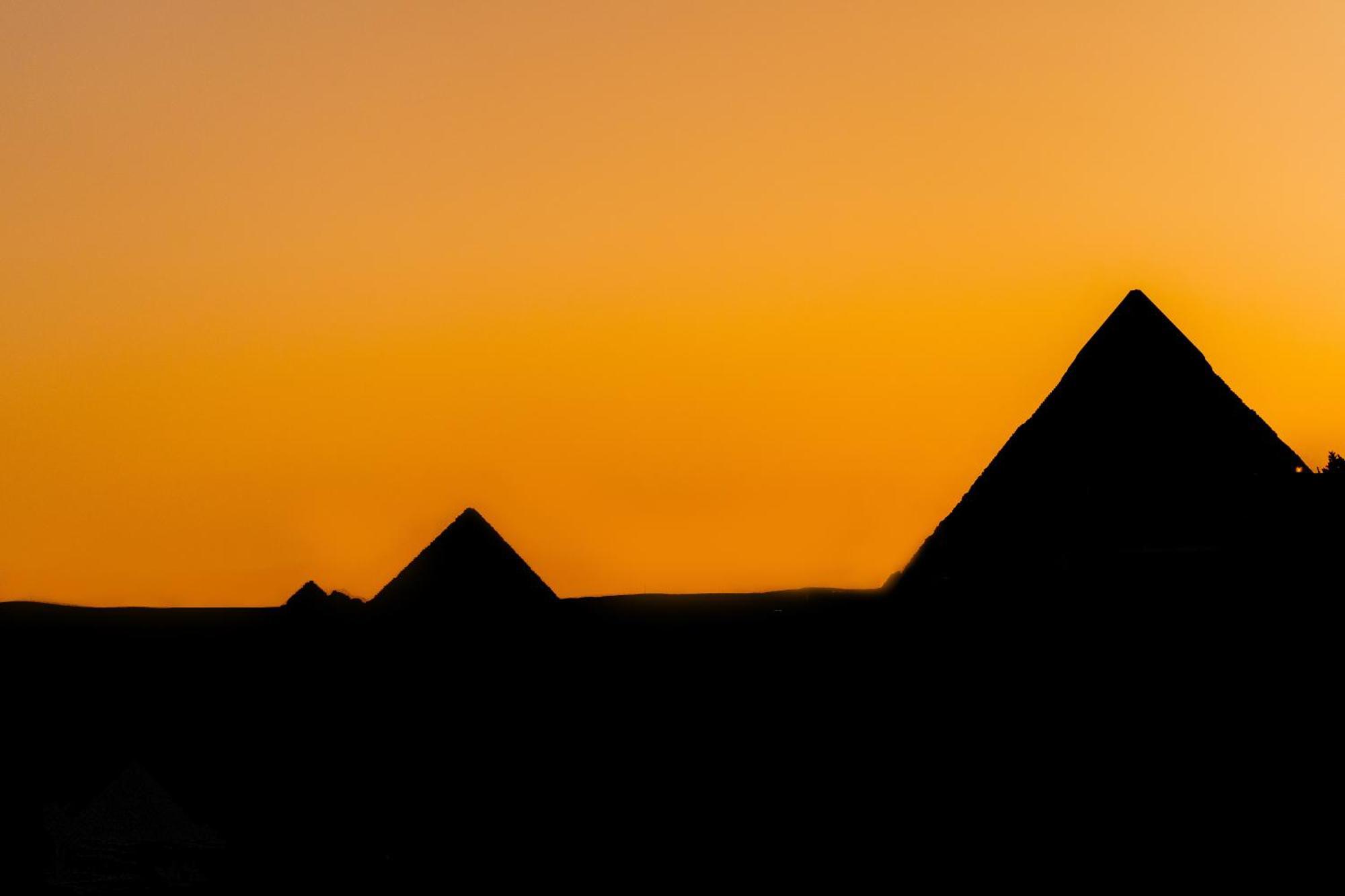 Pyramids Island Bed & Breakfast Kafret el-Gabal Exterior foto