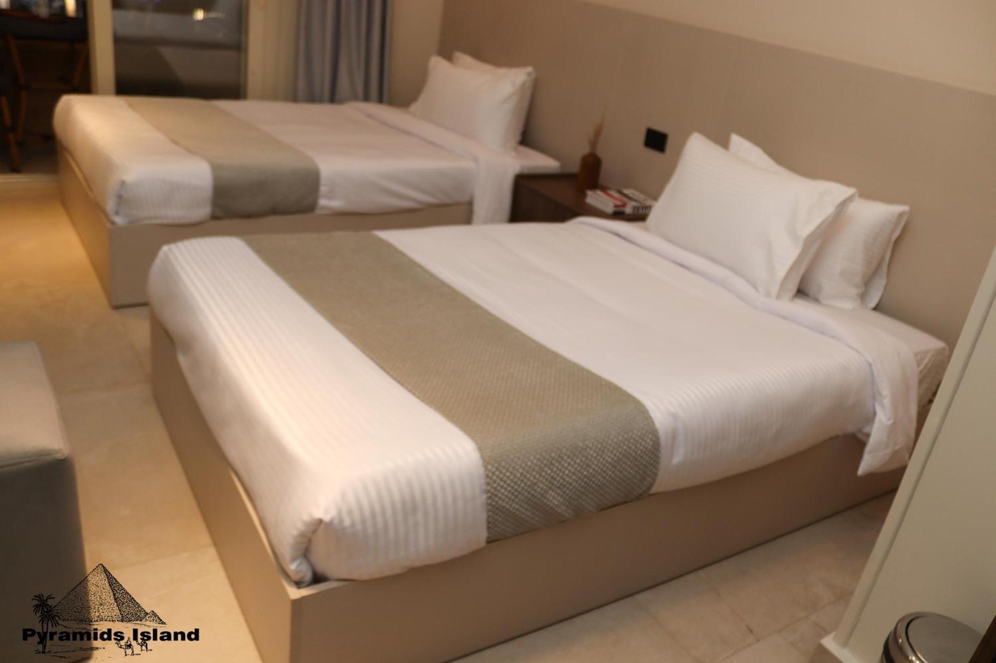 Pyramids Island Bed & Breakfast Kafret el-Gabal Exterior foto