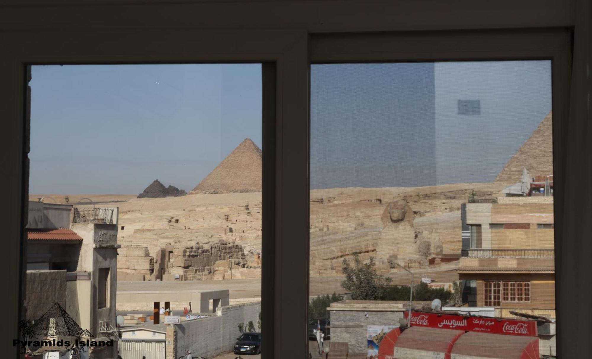 Pyramids Island Bed & Breakfast Kafret el-Gabal Exterior foto