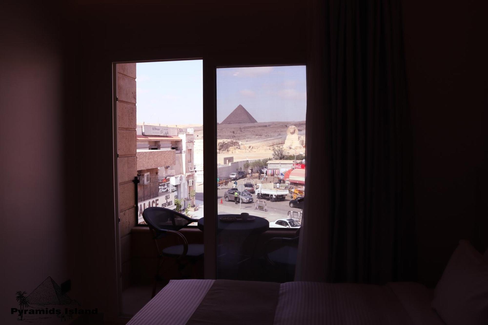 Pyramids Island Bed & Breakfast Kafret el-Gabal Exterior foto