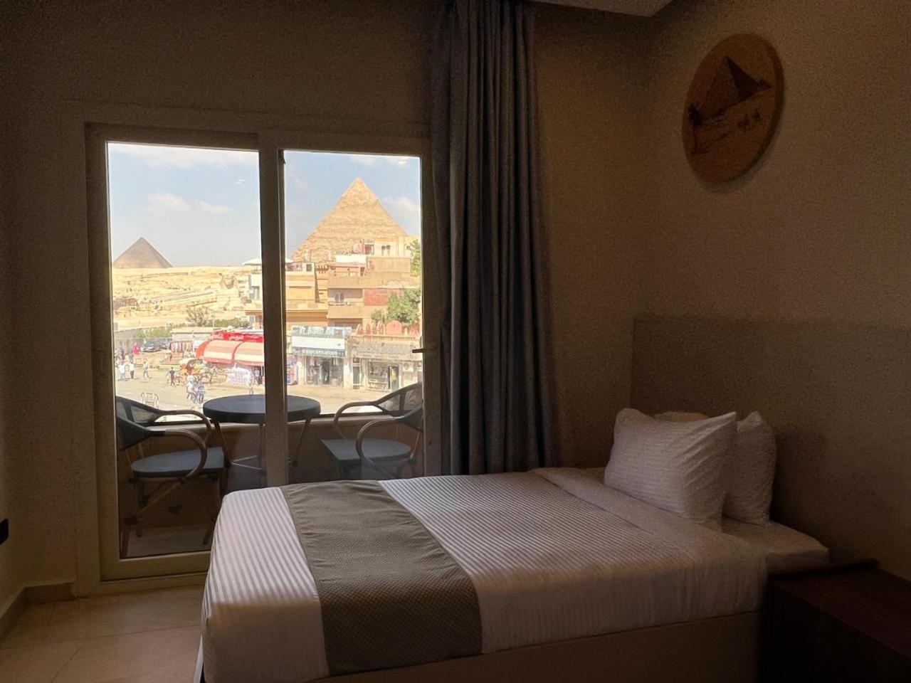 Pyramids Island Bed & Breakfast Kafret el-Gabal Exterior foto